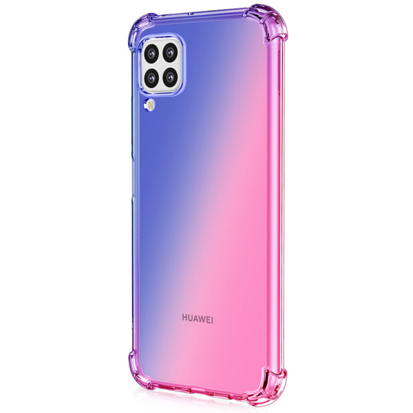 Stilfuldt beskyttelsescover (FLOVEME) - Huawei P40 Lite Blå/Rosa