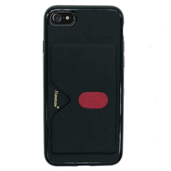 iPhone 8 - Skal med Kortfack Blå