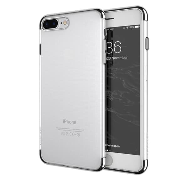 iPhone 7 PLUS - Stilrent Exklusivt Silikonskal FLOVEME Guld