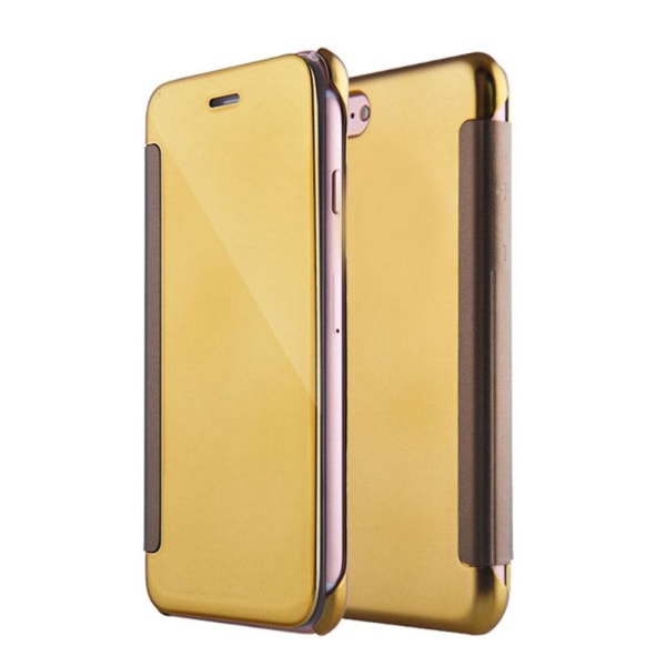 Elegant fleksibelt etui (LEMAN) - iPhone 7 Guld