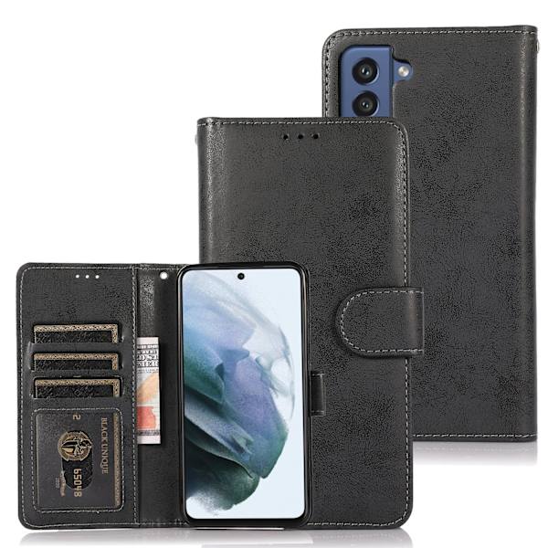 Smooth Wallet Case - Samsung Galaxy S21 FE Marinblå