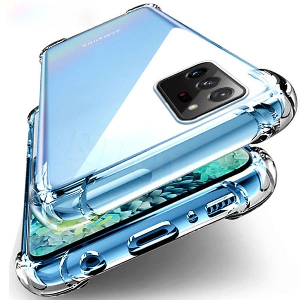 Suojaava silikonikuori - Samsung Galaxy Note 20 Ultra Transparent/Genomskinlig