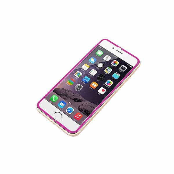 HuTechs Skärmskydd (Aluminiumram) - iPhone 7 Rosa