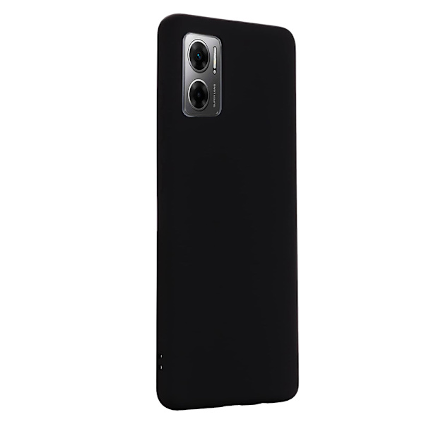 Redmi 10 5G - Stilrent och Tåligt Matte Black Skydd
