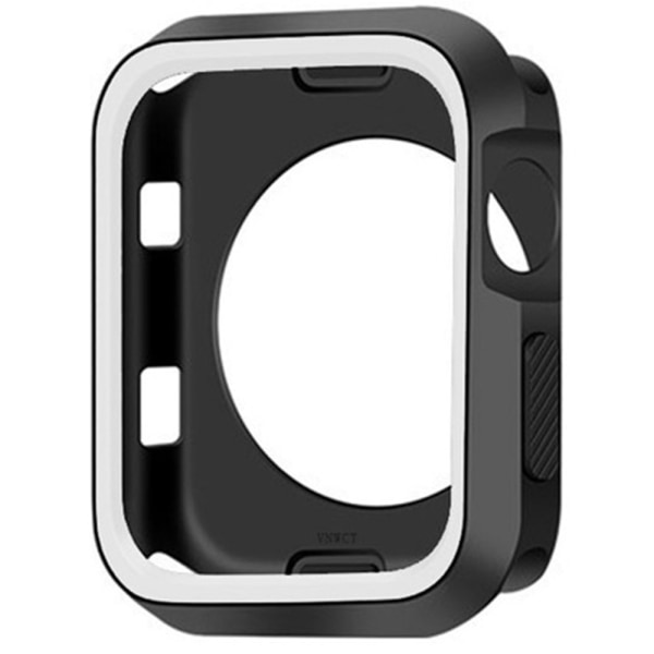 Stötdämpande Skyddsskal för iWatch Serie 1/2/3 Svart/Blå 42mm