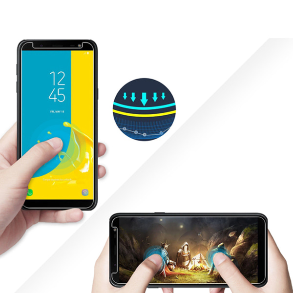 MyGuards näytönsuoja (5-PACK) Samsung Galaxy J6 2018:lle Transparent/Genomskinlig