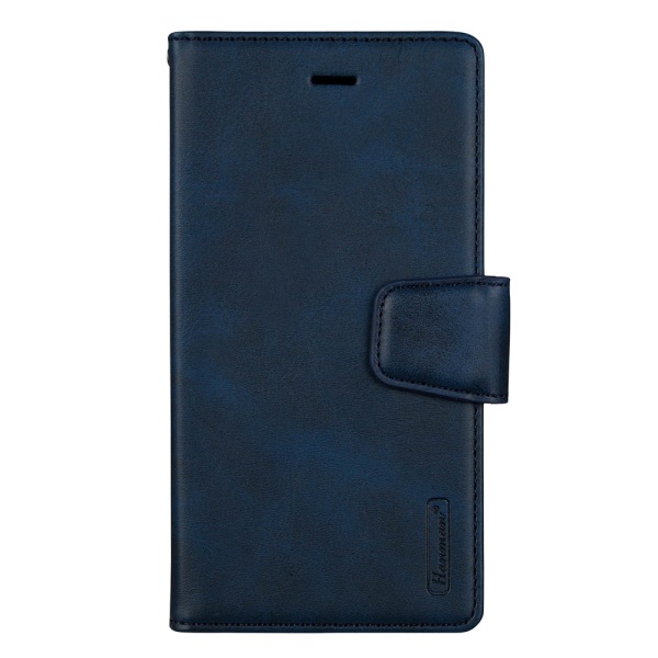 Stilig lommebokdeksel (HANMAN) - iPhone 12 Mini Blå