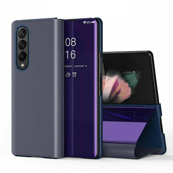 Exklusivt LEMAN Fodral - Samsung Galaxy Z Fold 3 Himmelsblå