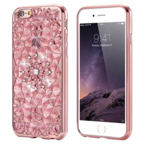 iPhone 6/6S - Exklusivt Glitter Skal "Diamond" Hög Kvalité Genomskinlig