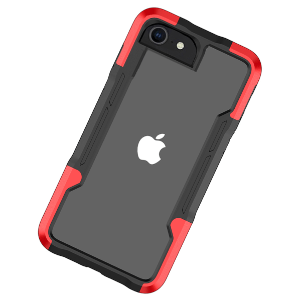 Støtdempende ARMOUR-deksel - iPhone SE 2020 Röd