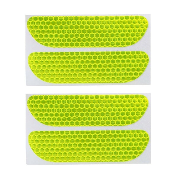 Praktiske 5-pack holdbare reflekterende strimler Grön