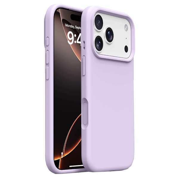 iPhone 17 Pro Max Premiumfodral  stötsäkert och trådladdningsvänligt. Grå