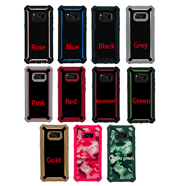 Army Fodral - Samsung Galaxy S8 ROSA/VIT