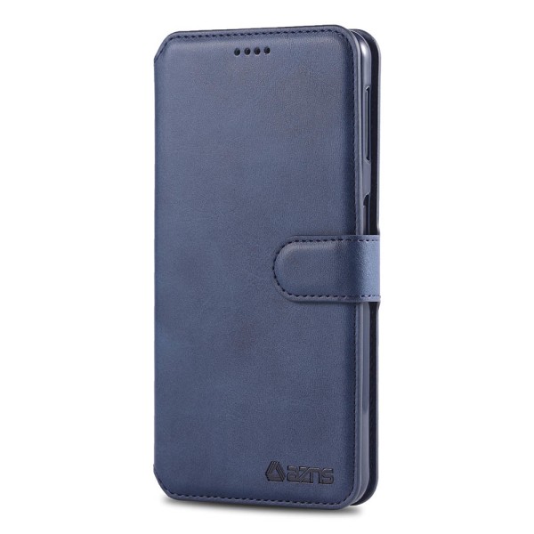 Samsung Galaxy A50 - Kraftfullt Stötdämpande Plånboksfodral Svart