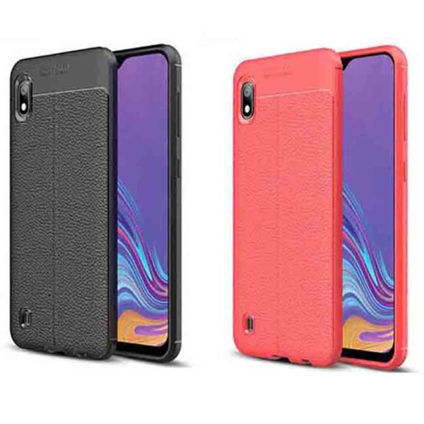 Stødabsorberende autofokus cover - Samsung Galaxy A10 Mörkblå