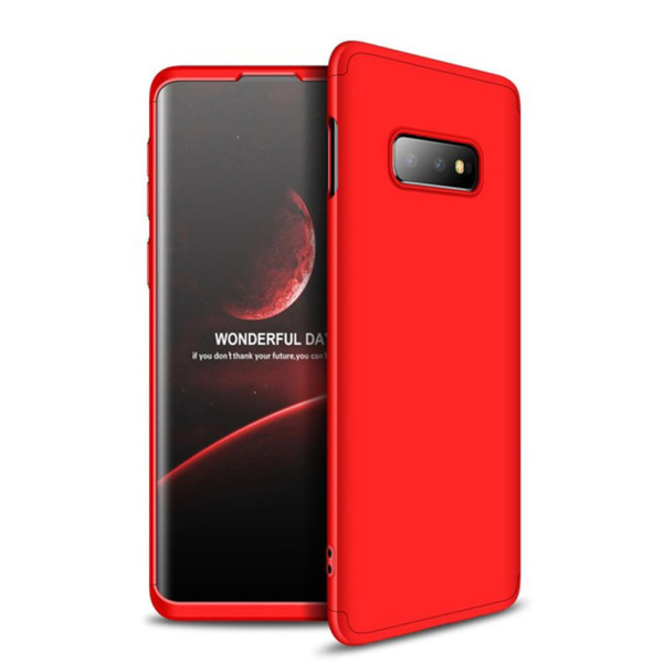 Samsung Galaxy S10 Plus - Tyylikäs kaksoiskotelo (FLOVEME) Röd