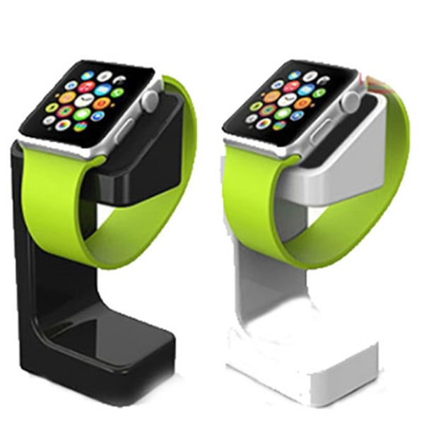 Glatt og effektivt Apple Watch-stativ Vit