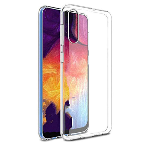 Samsung Galaxy A70 - Silikonskal Transparent