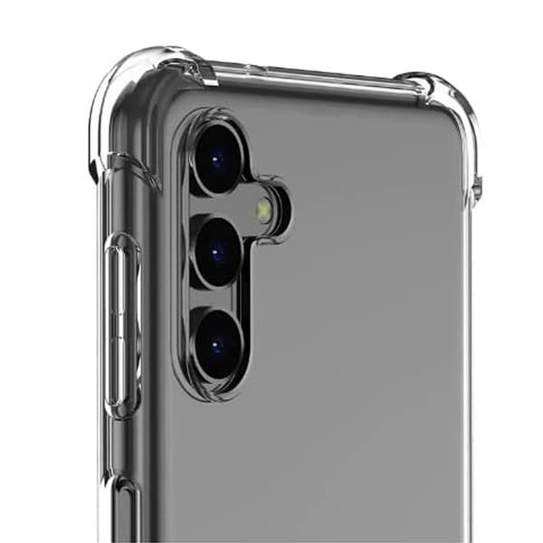Samsung Galaxy A17 5G - Stötdämpande Silikonskal Genomskinlig