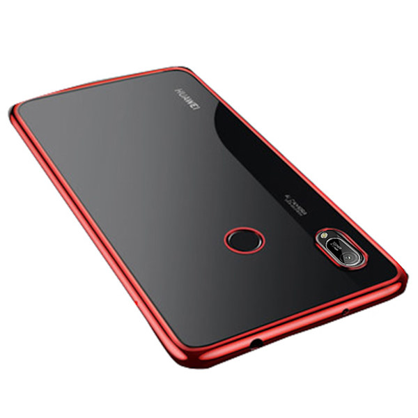 Huawei Y6 2019 - Skyddsskal i Silikon (FLOVEME) Silver