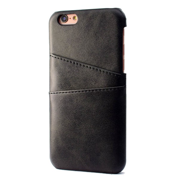 Skal med kortfack för iPhone 6/6S (Vintage) Blå