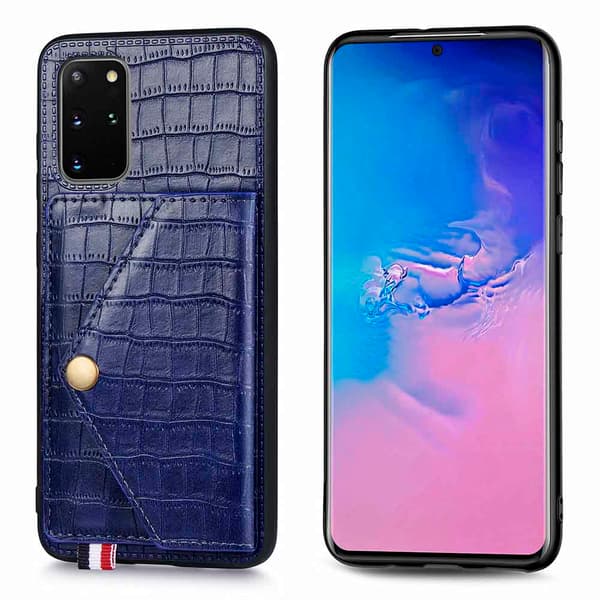 Robust Skal med Korthållare - Samsung Galaxy S20 Plus Grön