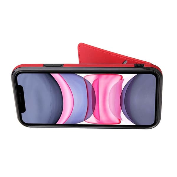 Glat cover med kortrum - iPhone 12 Mörkblå