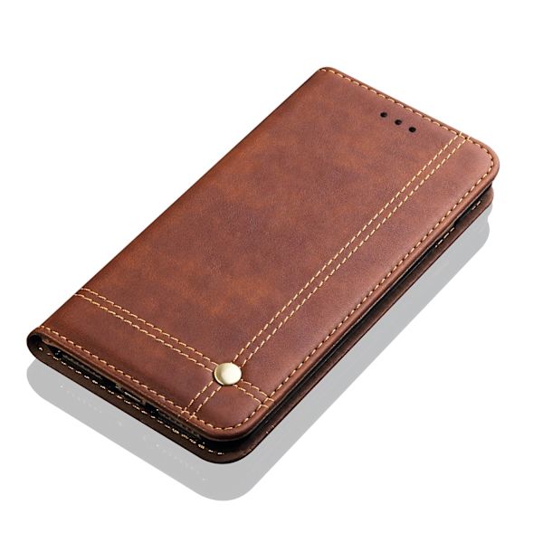 LEMAN Etui til Samsung Galaxy A6 Plus Svart