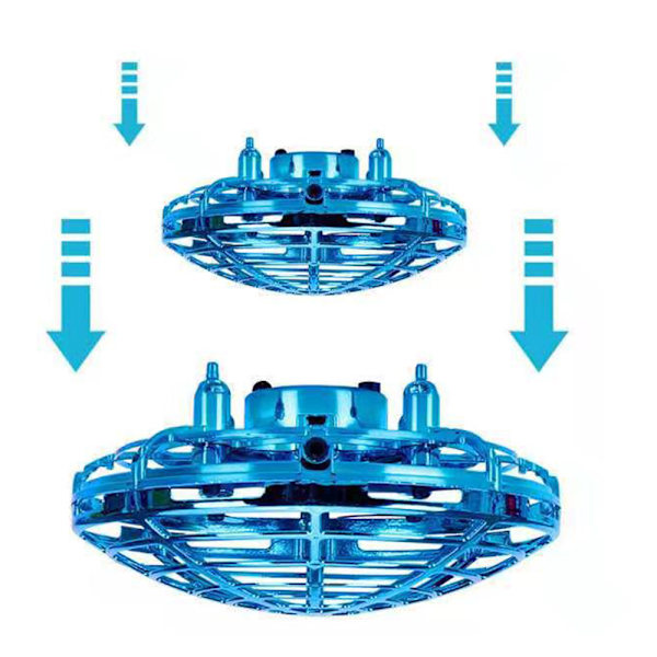 Robust Flygande Fidget Drönare Rosa
