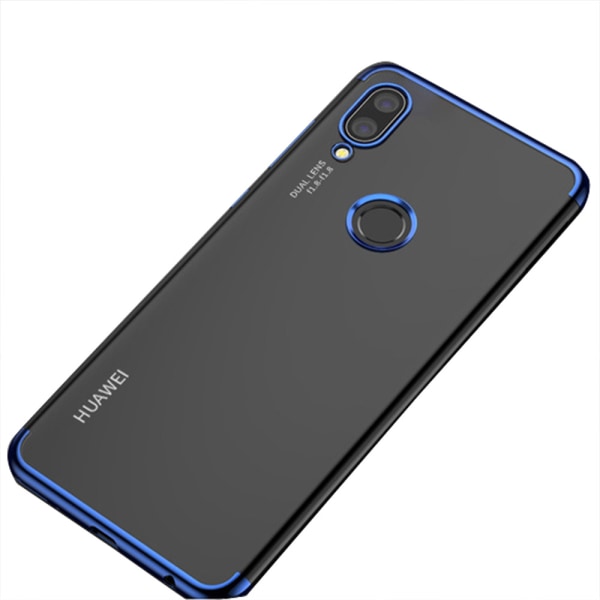 Tyylikäs suojaava silikonikuori - Huawei P Smart 2019 Blå