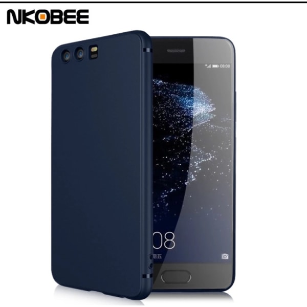 Alkuperäinen silikonikotelo NKOBE:lta (Huawei P10 Plus) Mörkblå