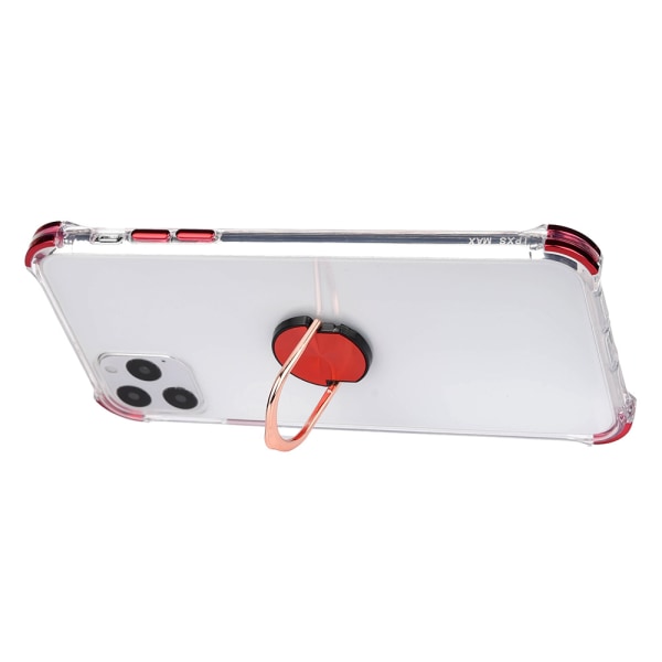 iPhone 11 Pro - Skyddsskal med Ringhållare Röd