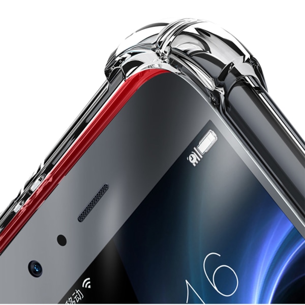 Samsung Galaxy A80 - Stilsäkert Stöttåligt Skal Transparent/Genomskinlig