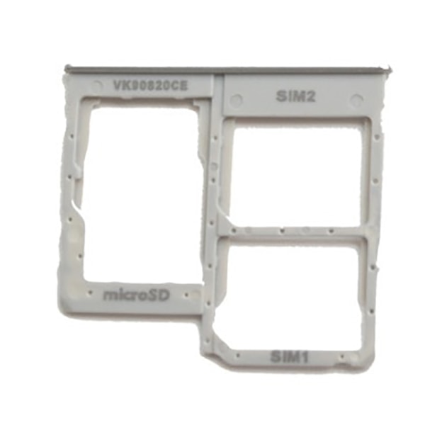 Samsung Galaxy A40 Reservdel  (Dubbel Simkortshållare) Silver