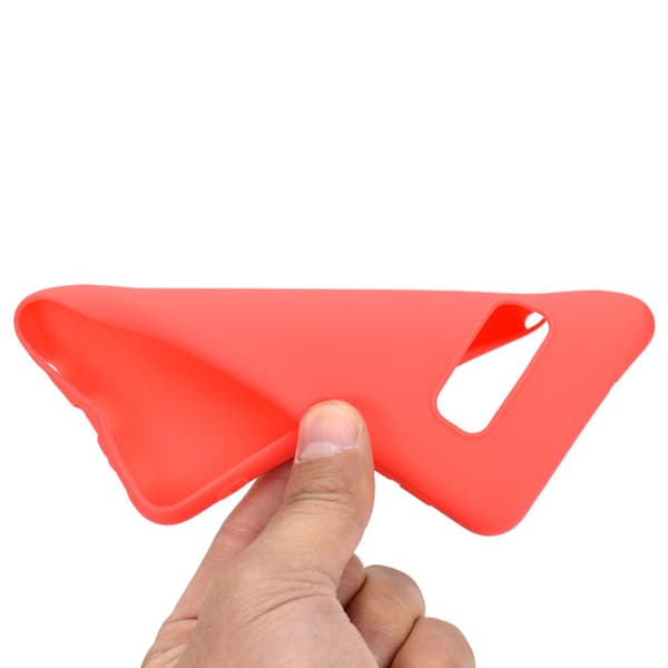 Stilsäkert Silikonskal - Samsung Galaxy S10e Svart