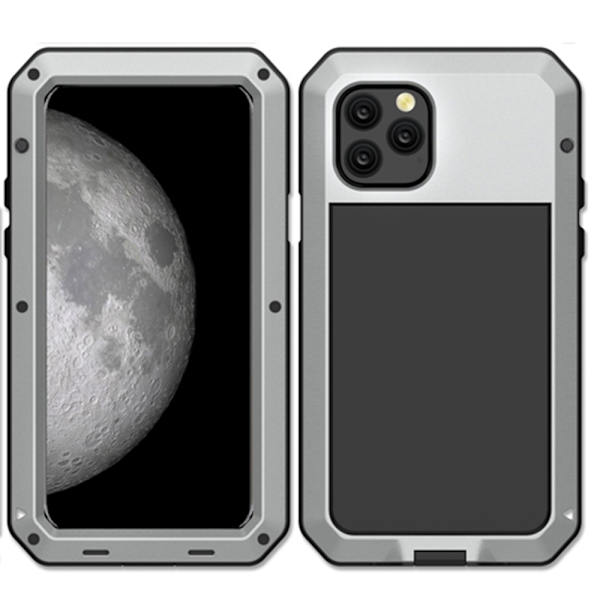 iPhone 11 - Robust Ekstra Beskyttelseskal i Aluminium Silver