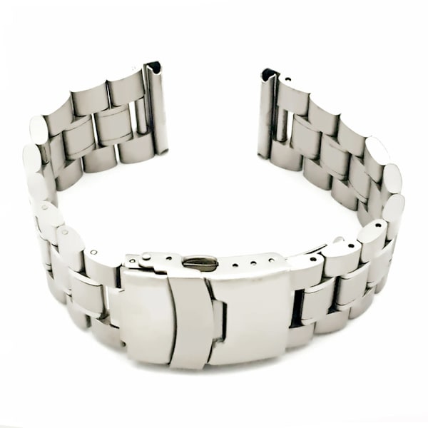 Klockarmband i Rostfritt Stål Silver 18mm