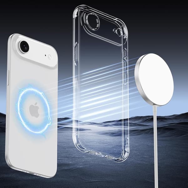 iPhone 17 Air Silikonskal - Airbag + Kepsskydd!
