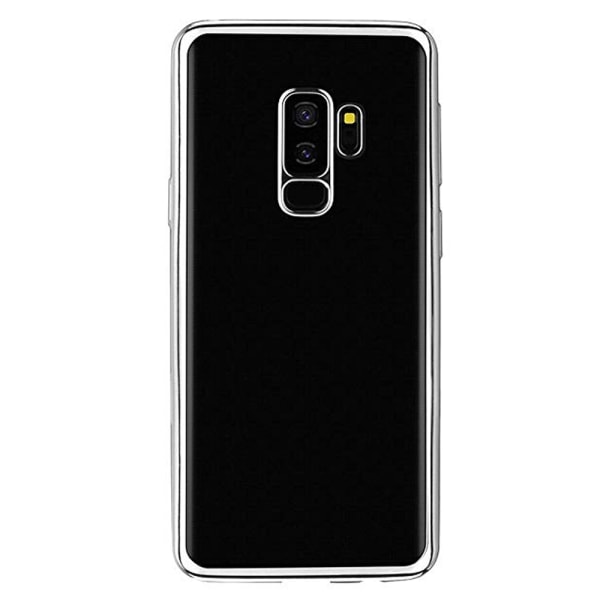 Stilfuldt og effektivt cover af silikone Samsung Galaxy A6 Plus Silver