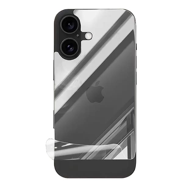 Baksida Hydrogel Skärmskydd HD 0,2mm för iPhone 16