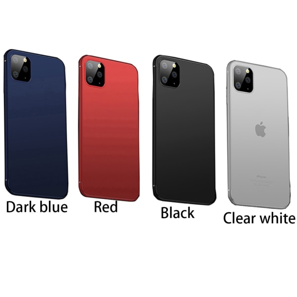 iPhone 11 Pro Max - Stilig profesjonelt silikondeksel Röd