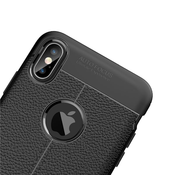 AUTO FOCUS Skal till iPhone XS Max Svart