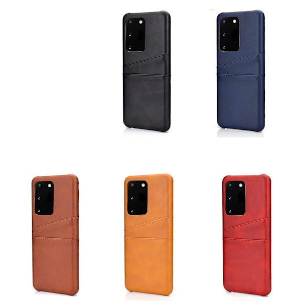Praktiskt Skal med Korthållare - Samsung Galaxy S20 FE Mörkblå