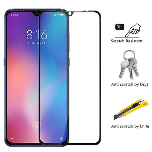 2-PACK Honor 10 Lite Skärmskydd 2.5D HD 0,3mm Svart
