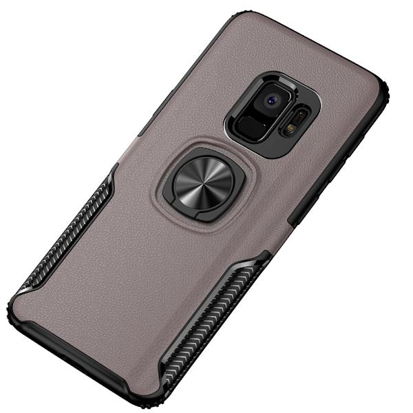 Stilsäkert Skal med Kickstand (LEMAN) - Samsung Galaxy S8 Guld