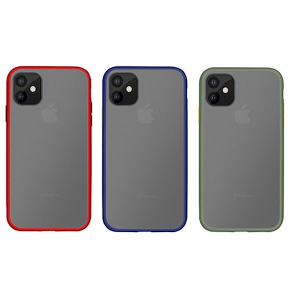 iPhone 11 Pro Max - Robust Stöttåligt Skal Röd