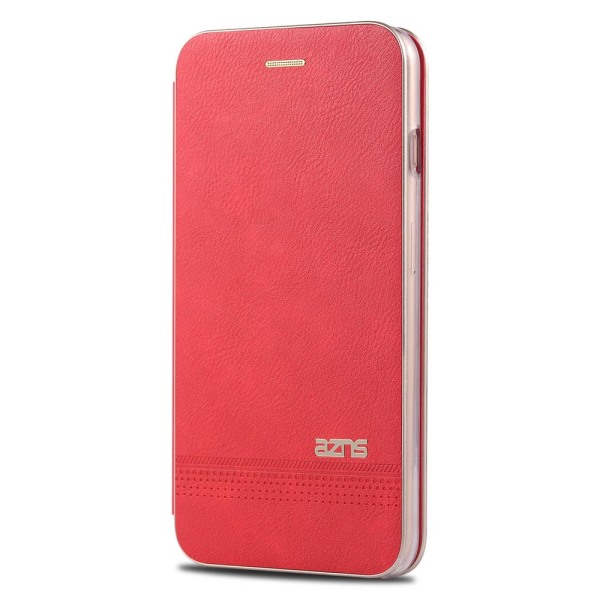 Stødabsorberende Robust Wallet etui - iPhone 8 Röd