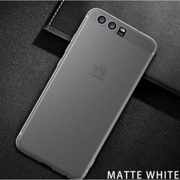 Huawei P10 - Stilfuldt silikonecover fra NAKOBEE Vit