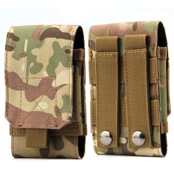 Praktisk bæltetaske til mobiltelefoner (størrelse L/XL) Militärgrön