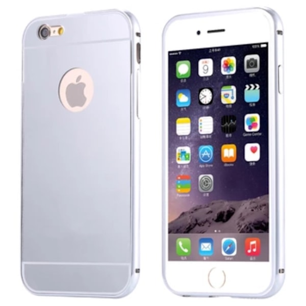 iPhone 5/5S/5SE - Elegant cover fra LEMAN (ramme i aluminium) Svart